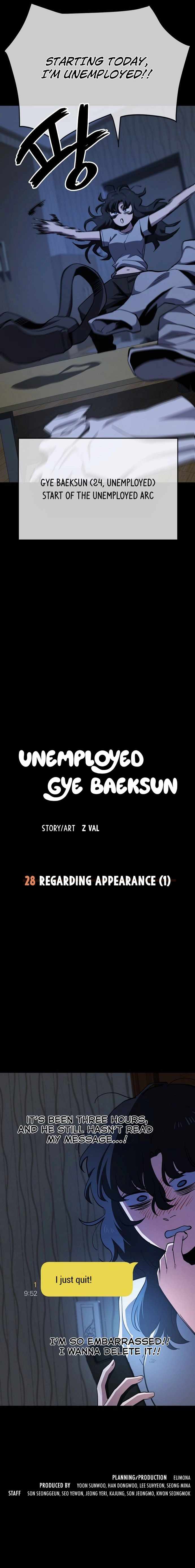Unemployed Gye Baeksun Chapter 28 7